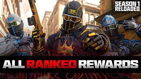 All Mw Season Ranked Play Rewards Ranks Divisions And Seasonal