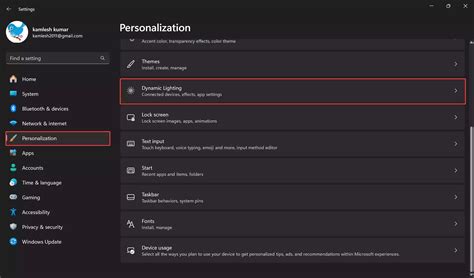 How To Use Dynamic Lighting For Rgb Devices On Windows Gear Up