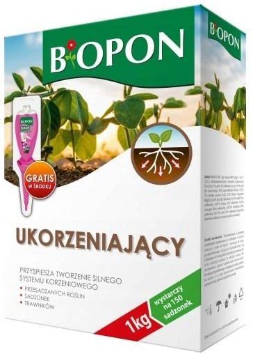 Nawóz Biopon Nawóz Ukorzeniający Granulat 1Kg Ceny i opinie Ceneo pl