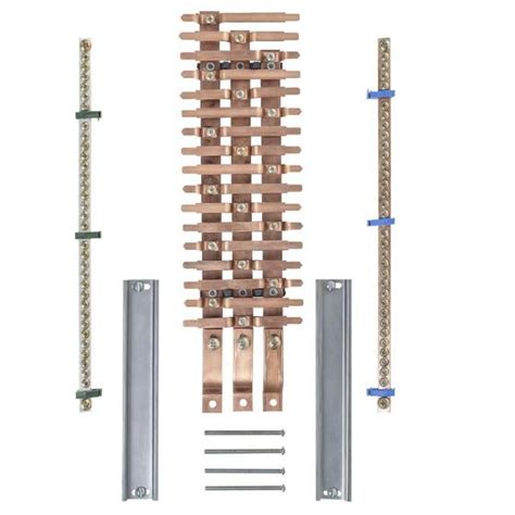 Kit barramento trifásico p 34 disj din 150A Geral Sep ELLUX