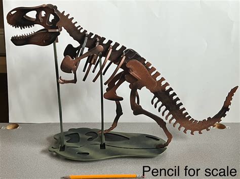 3d Printable [3dino Puzzle] Classic Style T Rex • Made With Creality Ender 5 Plus・cults