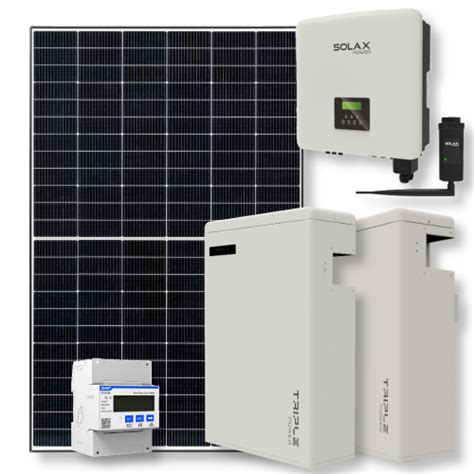 Solax Hybrid Solaranlage 6 KW Batteriespeicher T BAT 5 8 KWh