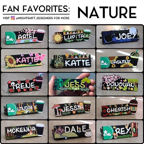 Creative Name Tags Ideas