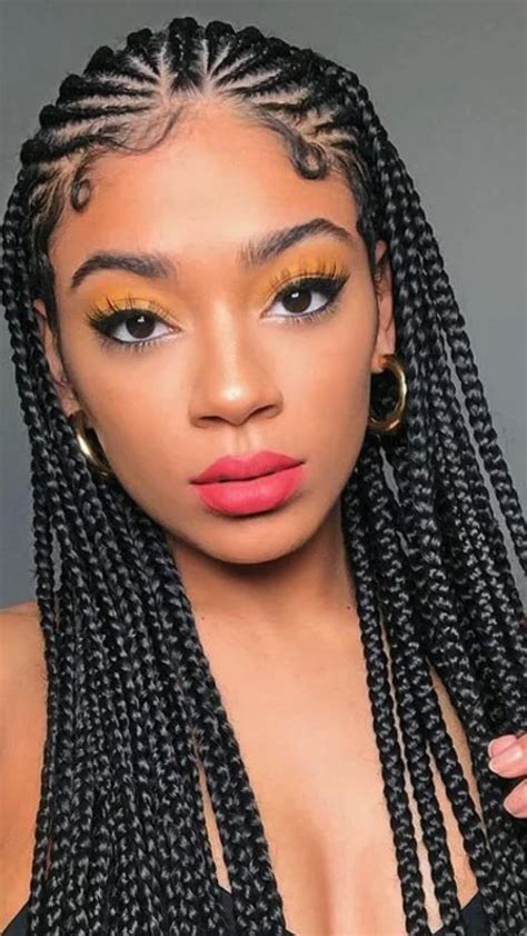 Pin By 𝐂𝐀𝐋𝐈𝐘♡ On 𝙷𝚊𝚒𝚛 𝚂𝚝𝚢𝚕𝚎𝚜 Goddess Braids Goddess Braids Hairstyles African Hairstyles