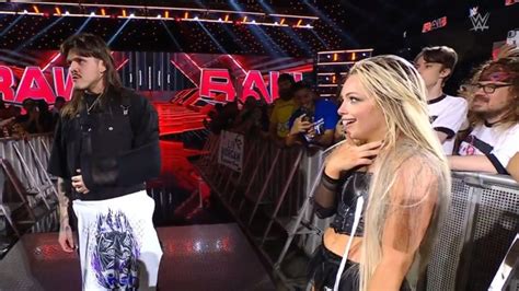 Wwe Posts Footage Of Dominik Mysterio Liv Morgan Kiss On Last Night S