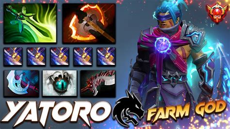 Yatoro Anti Mage True Farm God Dota Pro Gameplay Watch Learn