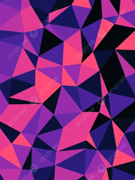 Latar Belakang Latar Belakang Poster Geometris Warna Kontras Tepi