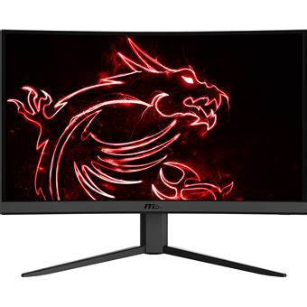 Ecran Pc Gaming Msi G C E Incurv Full Hd Noir Ecrans Pc