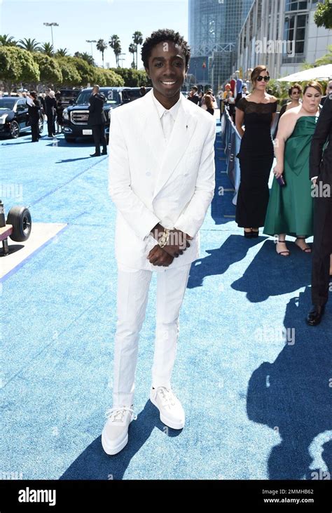 Exclusive Caleb Mclaughlin Arrives At The 70th Primetime Emmy Awards