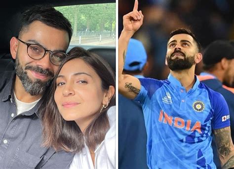 Anushka Sharma Cheers On Virat Kohli As He Scores A Century On His