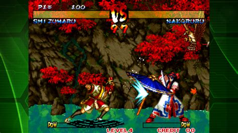 Le Combattant Classique Samurai Shodown Iii Aca Neogeo De Snk Et