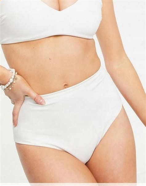 Asos Petite Vgh Wysoki Stan Bikini D Od L Xxj Ceny I Opinie Ceneo Pl