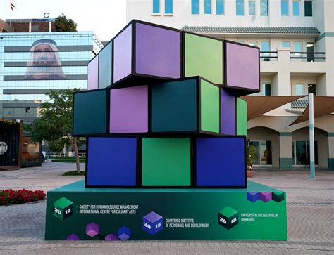 World’s Largest Rubik’s Cube at Dubai Knowledge Park - Business ...