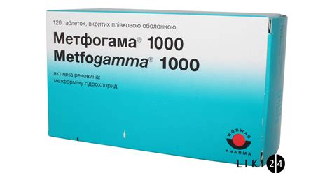 Метфогамма – инструкция, цена в аптеках Украины, применение