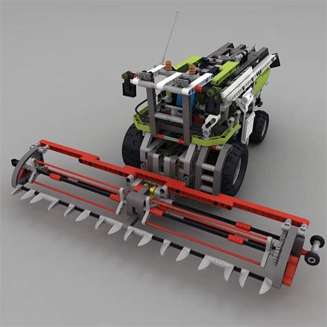 Lego Combine Harvester 3D Model $39 - .max .obj .fbx .dwg .3ds - Free3D