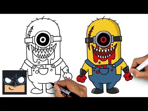 How To Draw Minion.EXE | 10 Minute Tutorial - Videos For Kids