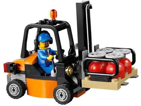 Lego® City® Cargo Truck With 3 Minifigures Forklift And Handtruck 60020