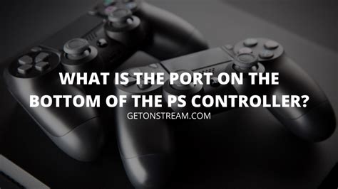 What Is The EXT Port On A Playstation Controller For Solved Get