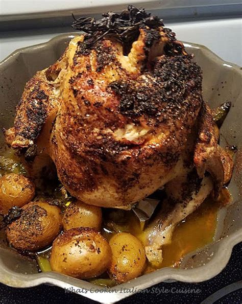 Bundt Pan Roasted Chicken Whats Cookin Italian Style Cuisine