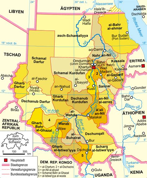 Map Of Sudan Map Provinces Online Maps And Travel