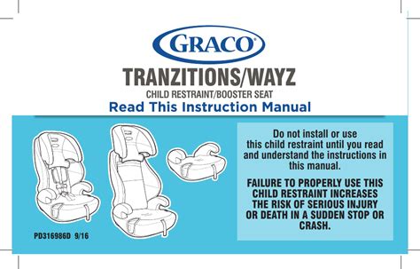 Graco Car Seat Instruction Manual