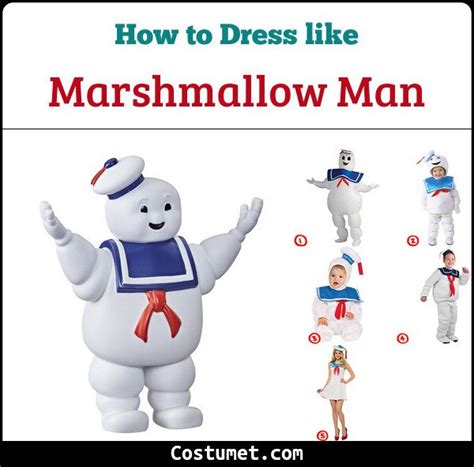 Stay Puft Marshmallow Man Costume For Halloween In 2024 Marshmallow