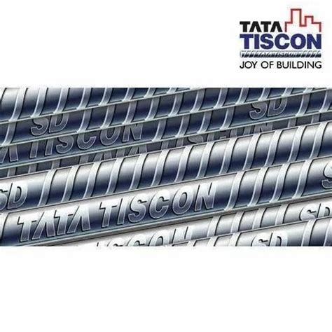 Hot Rolled Tata Tiscon Steel Rod For Construction Ft At Kg In