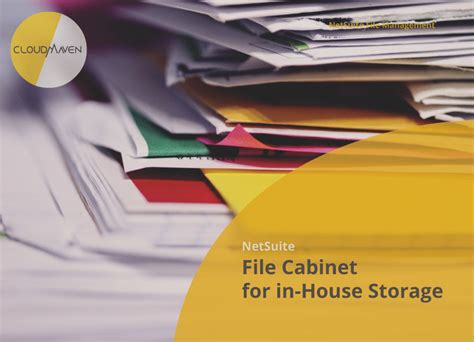 Manage Your Own Cabinet In Netsuite