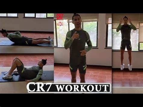 Cristiano Ronaldo Shows his Workout Routine! - Exercise At HomeExercise ...