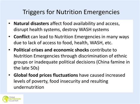 Ppt Introduction To Nutrition In Emergencies Powerpoint Presentation