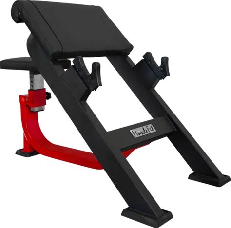 Musclefit Bicep Curl Machine For Gym Model Name Number M At