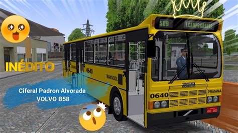 Omsi Ciferal Padron Alvorada Volvo B Linha Mapa