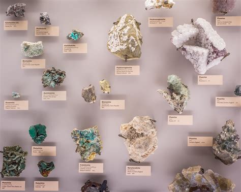 Mineral Collection Museum Displays Rock Museum Museum