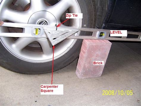 DIY Alignment Using Common Tools