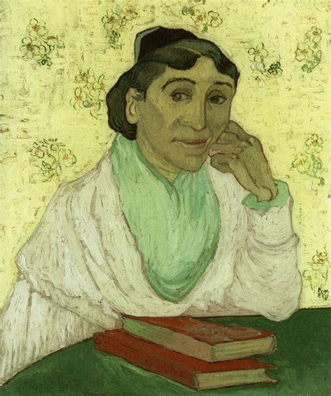 Vincent Van Gogh The Arl Sienne Mme Ginoux In Light Colored Dress