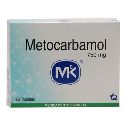 Metocarbamol ¿qué Es Y Para Qué Sirve Dosis