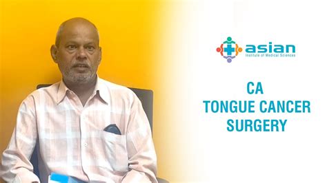 Ca Tongue Cancer Patient Feedback Agra Patient Feedback Youtube