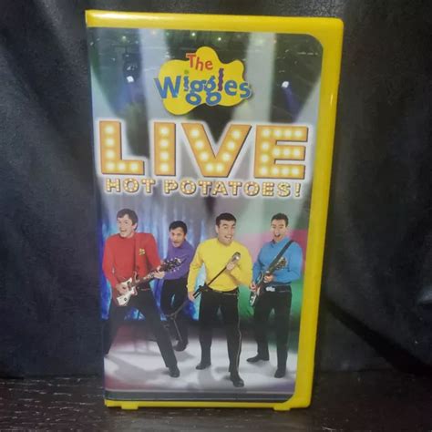 THE WIGGLES Live Hot Potatoes VHS 2004 36 99 PicClick AU