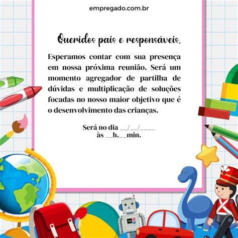 Msg Reunião De Pais - 51 Mensagens para reunião de pais prontas para imprimir – Empregado