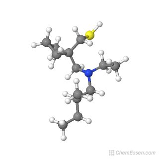 Ethyl Methylbutyl Amino Methyl Cyclobutyl Methanethiol Structure