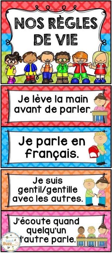 Affiches Modifiables Pour Les R Gles De Vie R Gles D Or Teaching