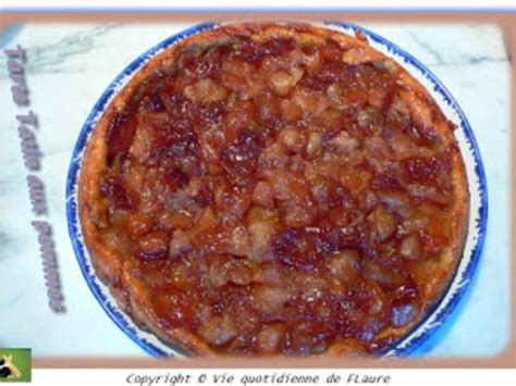 Recettes De Tarte Tatin Aux Pommes Et P Te Bris E