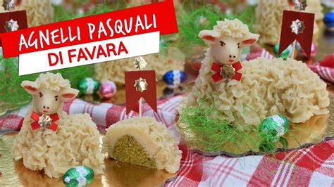 Agnello Pasquale Di Favara Ricetta Degli Agnelli Di Pasta Reale