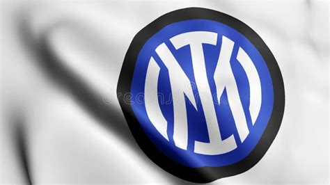 Inter Milan Flag Video Waving in Wind Inter Milan Flag Wave Loop Waving ...