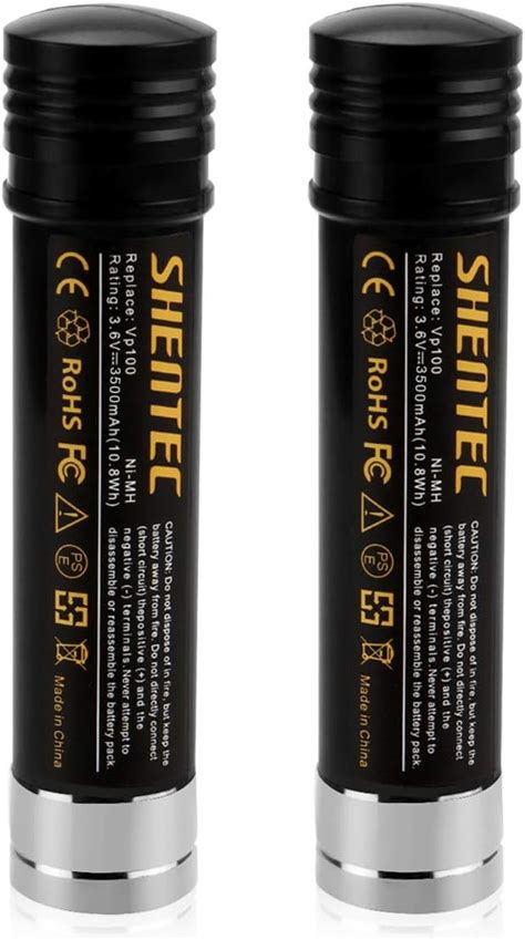 Shentec V Mah Ni Mh Battery Replacement For Black Decker