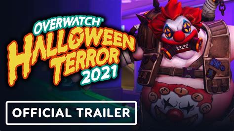 Overwatch Halloween Terror 2021 Official Seasonal Event Trailer Youtube