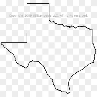 Texas State Outline Png Transparent Png X Pngfind