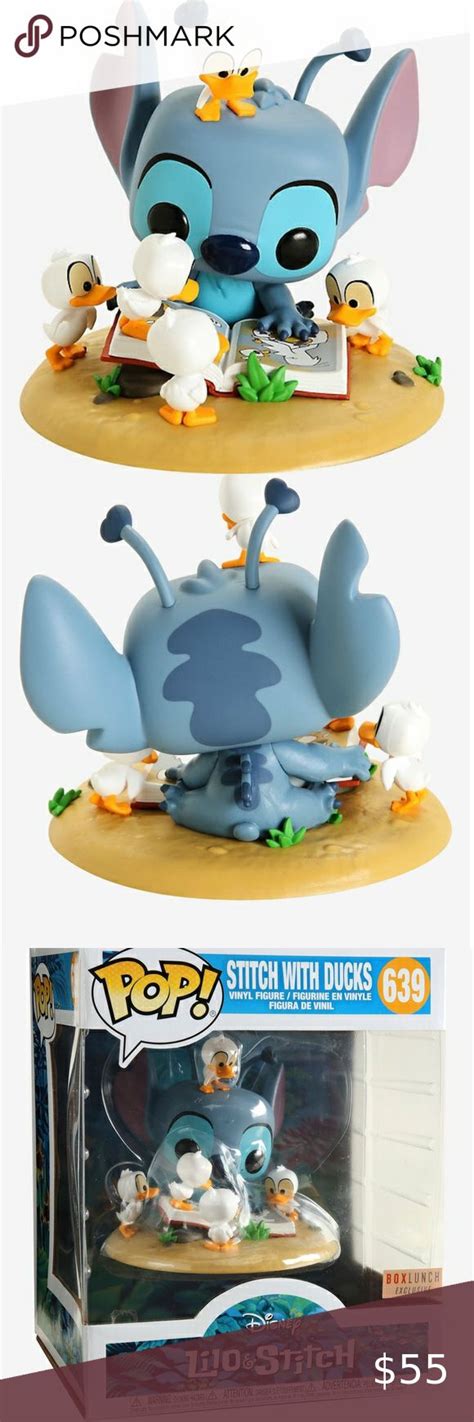 Funko Pop Lilo And Stitch With Ducks Vinyl Figure Vinyl Figures Lilo