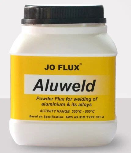 Aluweld Aluminum Welding Flux Packaging Size Gm Plastic Jar At Rs