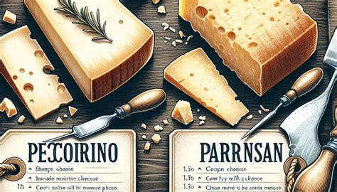 Diferencias Entre Queso Pecorino Y Parmesano